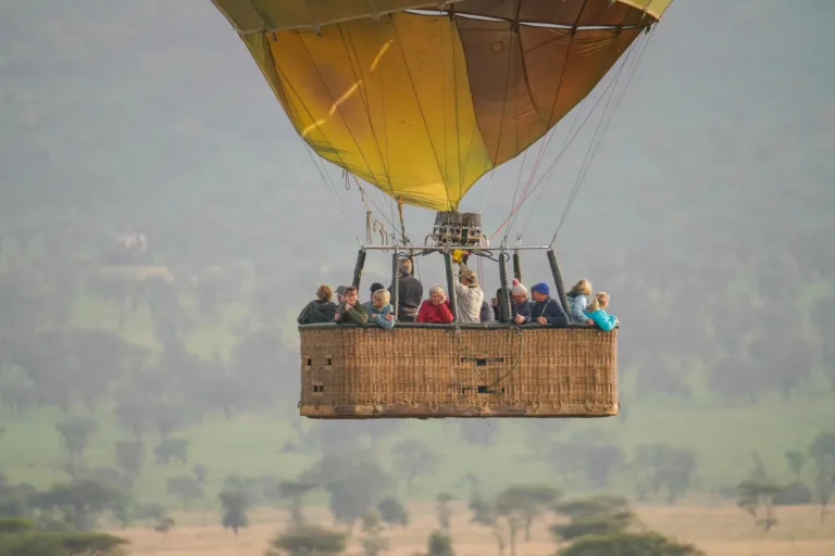 Serengeti Hot Air Balloon Safari Experience